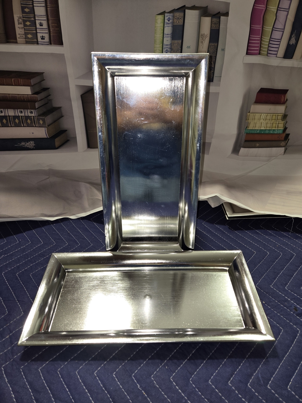 Silver Decorative Vanity Trays Chargers